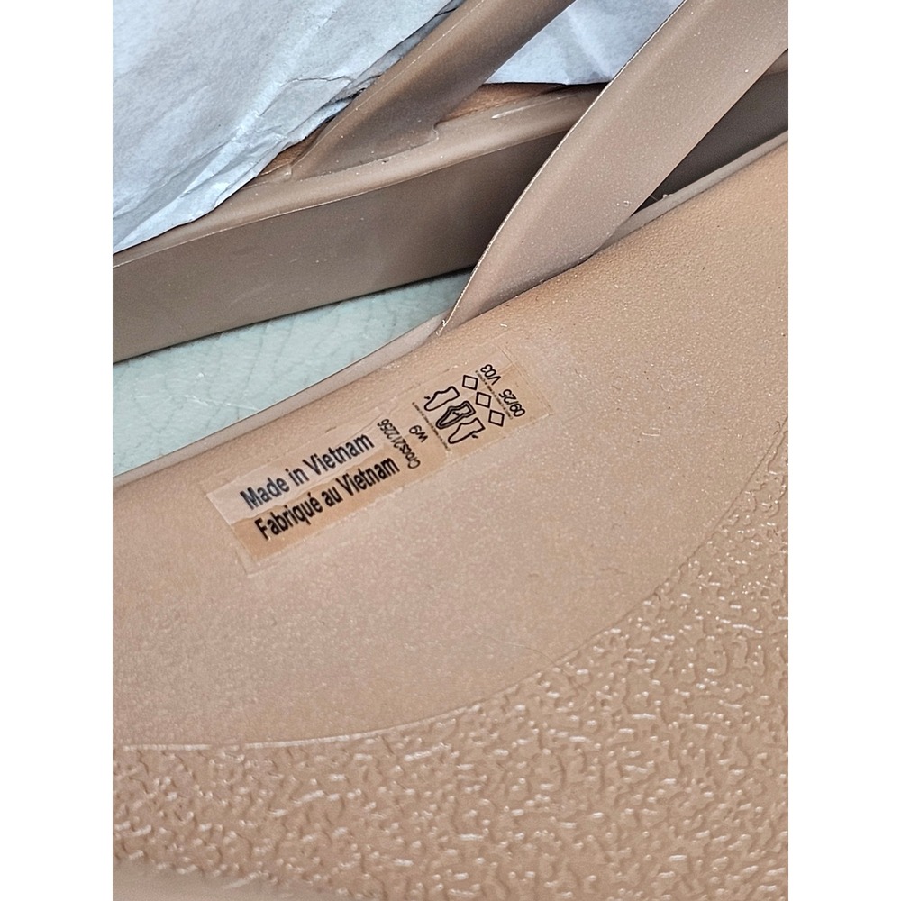 CROCS Miami Ankle Strap Sandal in color Milk Chocolate. - Picture 6 of 12
